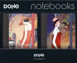 DOHE LIBRETA A5 MODELO MODERNIST CUARTILLA 96HOJAS LISAS 90GR 12X17CM DH10779