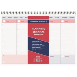 DOHE PLANNING SOBREMESA A3 PERPETUO FSC ESPIRAL SUPERIOR DH12575