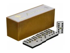 DOMINO CHAMELO FOURNIER FICHA MARFILINA EN CAJA DE PLASTICO