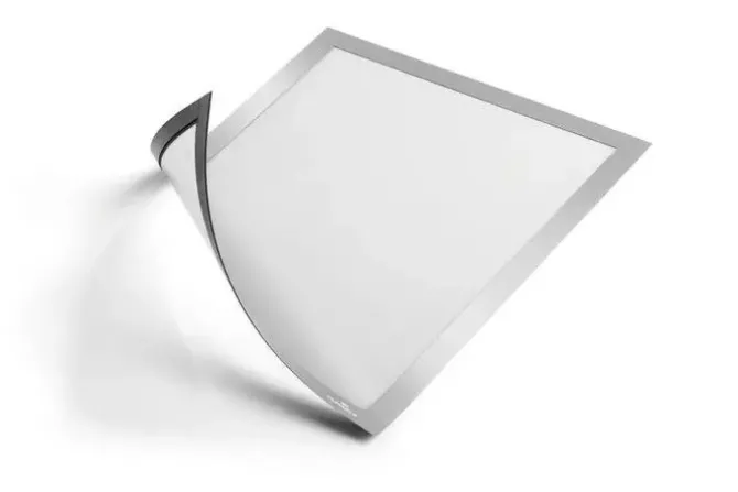 DURABLE DURAFRAME MAGNETIC A4 PACK DE 5 MARCOS MAGNETICOS PARA MOSTRAR INFORMACION EN FORMATO A4 - COLOCACION EN VERTICAL Y HORIZONTAL - MARCO DE COLOR PLATEADO