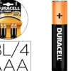 DURACELL PILAS RECARGABLES NIHM AAA HR03 1.2V 750MAH - PRECARGADAS - 4 UNIDADES