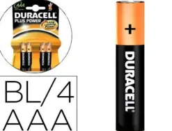 DURACELL PILAS RECARGABLES NIHM AAA HR03 1.2V 750MAH - PRECARGADAS - 4 UNIDADES