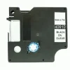 DYMO D1 40910 CINTA DE ETIQUETAS GENERICA PARA ROTULADORA - TEXTO NEGRO SOBRE FONDO TRANSPARENTE - ANCHO 9MM X 7 METROS - REEMPLAZA S0720670