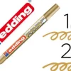 EDDING 751 ROTULADOR PERMANENTE - PUNTA REDONDA - TRAZO ENTRE 1 Y 2 MM. - TINTA OPACA - SECADO RAPIDO - COLOR ORO