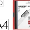 EDDING DOSSIER DURABLE A4 DURACLIP 30H ROJO 2200 RJ MAK180253