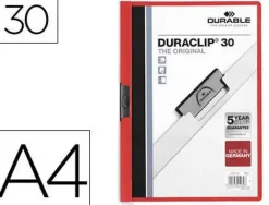 EDDING DOSSIER DURABLE A4 DURACLIP 30H ROJO 2200 RJ MAK180253