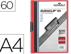 EDDING DOSSIER DURABLE A4 DURACLIP 60H ROJO 2209 RJ MAK180259