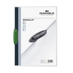 EDDING DOSSIER DURABLE A4 PINZA 30H VERDE 2260-05 MAK209833