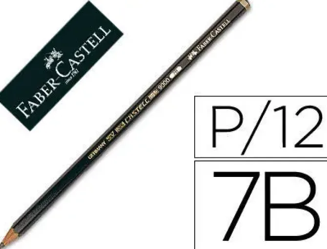 EDDING LAPIZ FABER 9000 7B 1190 7B MAK080031