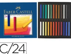EDDING PASTEL BLANDO FABER CASTELL 24COLORES 09128324 MAK619832