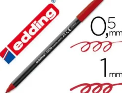 EDDING ROTULADOR EDDING 1200 ROJO INGLES 101200-28 ROJ MAK119382