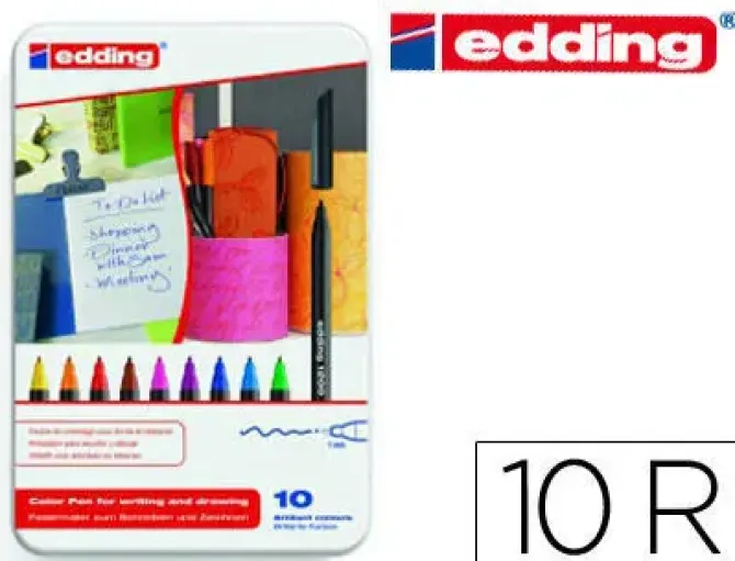 EDDING ROTULADOR EDDING 1200 SURTIDO /10UD 101200-10-S MAK119579