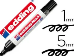 EDDING ROTULADOR EDDING Nº1 NEGRO 101-01 NEGRO MAK080271