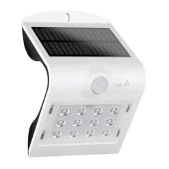 ELBAT APLIQUE LED SOLAR - 1.5W - 220LM - DOBLE ILUMINACION - BLANCO
