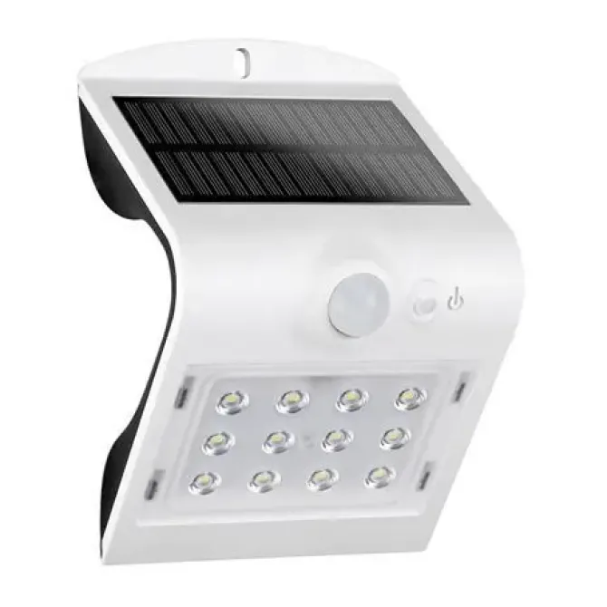 ELBAT APLIQUE LED SOLAR - 1.5W - 220LM - DOBLE ILUMINACION - BLANCO