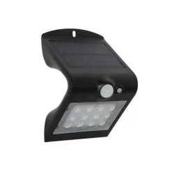 ELBAT APLIQUE LED SOLAR DOBLE ILUMINACION 1.5W - 220LM - LUZ FRIA 6000K - LUZ CALIDAD 3000K - SENSOR DE MOVIMIENTO