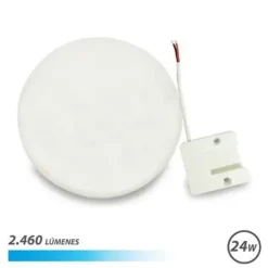ELBAT APLIQUE REDONDO DE TECHO CON BASE FIJA LED 24W 2460LM - 6500K LUZ FRIA - DIAMETRO 18CM
