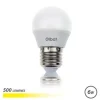 ELBAT BOMBILLA LED G45 6W 500LM E27 LUZ CALIDA - AHORRO DE ENERGIA - LARGA VIDA UTIL - FACIL INSTALACION - COLOR BLANCO CALIDO