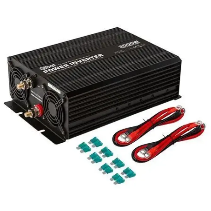 ELBAT CONVERTIDOR DE CORRIENTE 2000W - COLOR NEGRO