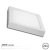 ELBAT DOWNLIGHT CUADRADO SOBRE PARED LED - 24W - 2600LM - LUZ BLANCA