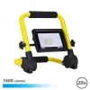 ELBAT FOCO LED CON SOPORTE PLEGABLE 20W - 1600LM - LUZ FRIA 6500K - CABLE DE 1.50M