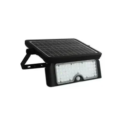 ELBAT FOCO LED SOLAR MULTIFUNCION 10W - 1150LM - LUZ FRIA 6000K - SENSOR DE MOVIMIENTO