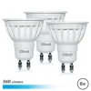 ELBAT PACK 3 BOMBILLAS LED GU10 - 6W - 560LM - LUZ FRIA - COLOR BLANCO