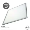 ELBAT PACK 2 PANELES LED 60X60 40W 4600LM - COLOR BLANCO