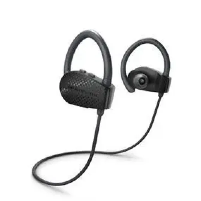 ENERGY SISTEM AURICULARES BLUETOOTH SPORT 1+ - ASISTENTE DE VOZ - RESISTENTE AL SUDOR - COLOR NEGRO