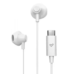ENERGY SISTEM AURICULARES - SONIDO HD - CONEXION TIPO C - MICROFONO INTEGRADO - CONTROL DE REPRODUCCION - LIGEROS Y COMODOS - PACKAGING RECICLADO - COLOR BLANCO