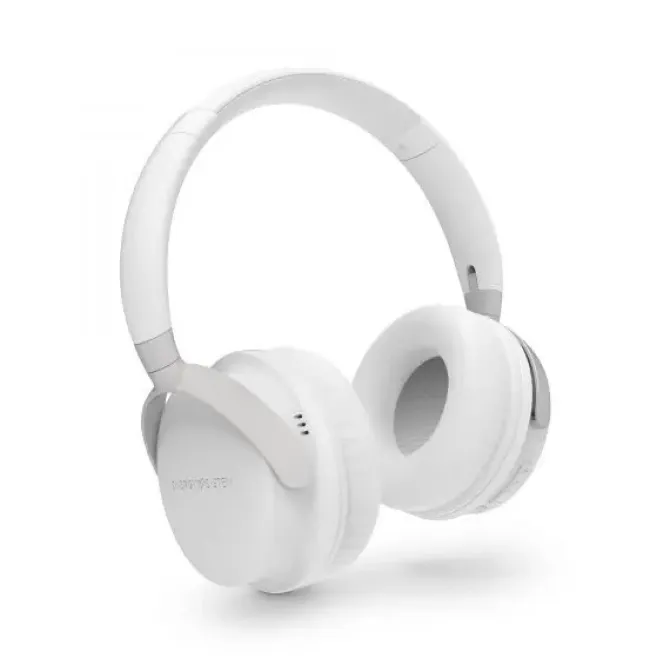 ENERGY SISTEM AURICULARES BLUETOOTH 5.1 - DISEÑO PLEGABLE - 25H DE BATERIA - GRAVES PROFUNDOS - MICROFONO DE ALTA CALIDAD - ACABADOS METALICOS - COLOR BLANCO