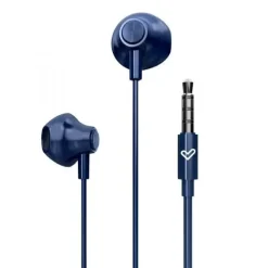 ENERGY SISTEM AURICULARES DE BOTON - AISLAMIENTO ACUSTICO - MICROFONO INTEGRADO - CONTROL DE REPRODUCCION - CONECTOR JACK 3.5 MM - CABLE 120 CM - COLOR AZUL