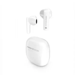 ENERGY SISTEM AURICULARES TRUE WIRELESS - BLUETOOTH 5.4 - 20H AUTONOMIA - GRAVES PROFUNDOS - MATERIALES RECICLADOS - ASISTENTE DE VOZ INTEGRADO - COLOR BLANCO