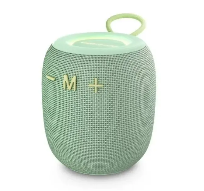 ENERGY SISTEM BLOOM ALTAVOZ BLUETOOTH - 18H DE BATERIA - LUCES LED - TECNOLOGIA TRUE WIRELESS STEREO - IPX6 - COLOR VERDE