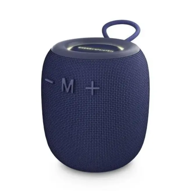 ENERGY SISTEM BLOOM ALTAVOZ BLUETOOTH - 18H DE BATERIA - LUCES LED - TECNOLOGIA TRUE WIRELESS STEREO - IPX6 - COLOR AZUL