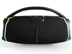 ENERGY SISTEM HYPERBEAT ALTAVOZ BLUETOOTH - 80W DE POTENCIA - RESISTENTE AL AGUA - LUCES LED - TECNOLOGIA TRUE WIRELESS STEREO - COLOR NEGRO