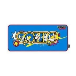ENERGY SISTEM RATON GAMING PAD ESG SONIC CLASSIC - TAMAÑO XXL - BASE DE GOMA ANTIDESLIZANTE - COLOR AZUL