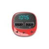 ENERGY SISTEM TRANSMISOR FM PARA EL COCHE - MICROSD - CARGA USB - USB MP3 - COLOR ROJO