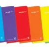 ENRI PLUS PACK DE 5 CUADERNOS ESPIRAL FORMATO CUARTO LISO - 80 HOJAS 90GR - CUBIERTA DE PLASTICO - COLORES SURTIDOS