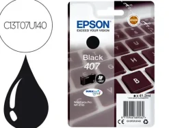 EPSON 407 NEGRO CARTUCHO DE TINTA ORIGINAL - C13T07U140