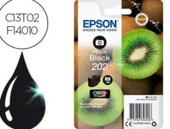 EPSON 202 NEGRO PHOTO CARTUCHO DE TINTA ORIGINAL - C13T02F14010