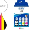 EPSON 664 PACK DE 4 BOTELLAS DE TINTA ORIGINALES C13T664640