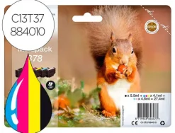 EPSON 378 PACK DE 6 CARTUCHOS DE TINTA ORIGINALES - C13T37884010