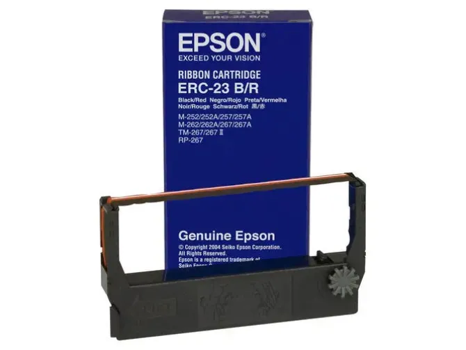 EPSON ERC23 NEGRA/ROJA CINTA MATRICIAL ORIGINAL - C43S015362