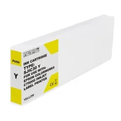 EPSON SJIC30P AMARILLO CARTUCHO DE TINTA PIGMENTADA GENERICO - REEMPLAZA C33S020642/SJIC30P(Y)