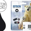 EPSON T2611 (26) NEGRO PHOTO CARTUCHO DE TINTA ORIGINAL - C13T26114012