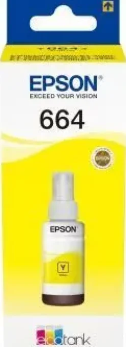 EPSON T6644 AMARILLO BOTELLA DE TINTA ORIGINAL - C13T664440
