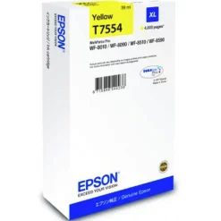 EPSON T7554 AMARILLO CARTUCHO DE TINTA ORIGINAL - C13T755440/C13T75544N
