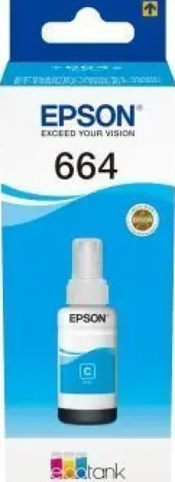 EPSON T6642 CYAN BOTELLA DE TINTA ORIGINAL - C13T664240