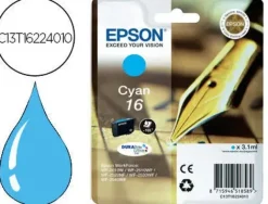 EPSON T1622 CYAN CARTUCHO DE TINTA ORIGINAL - C13T16224012